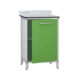 Medicine Storage Cabinet with Aluminum Frame, Model DM-1-109-01.K2.F1