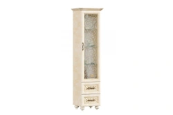 Alexandria LD 618100.000 Single Door Cabinet (Leather Lento/Rustica)