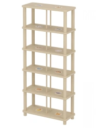 Storage Rack for Pots with 10 Compartments