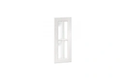 Kitchen Cabinet End Panel with Glass - Mokka LD.274760.000 (722mm, White Textured Oak)