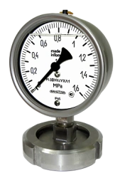 M-3VUKs Pressure Gauge with RM-GM Diaphragm Separator