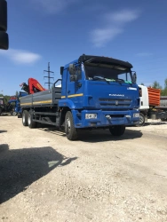 Hydraulic Loading Crane Special Vehicle MKMA on KAMAZ 43118 Chassis 41K36G-LA