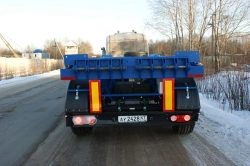 Truck Semi-Trailer 9319L1 with Pneumatic or Leaf Spring Suspension