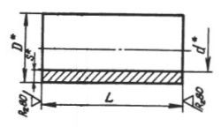 Axle Sleeve According to ND Specifications