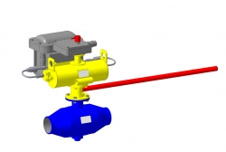 Pneumatic Actuators with Operating Pressure up to 16 MPa