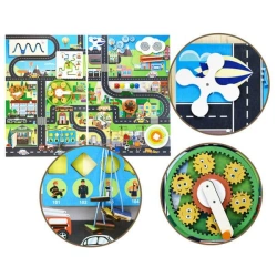 Urban Environment Busy Board Educational Panel