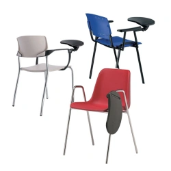 Premium HPL Plastic Student Chair with Desk Attachment