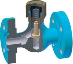 Steel Check Valves, Type KKO for Preventing Backflow