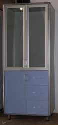 Medical Cabinet Type 1 - Two-Section Laboratory Storage
