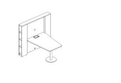 Folding Conference Table Furniture Set Series A4