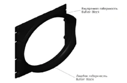 Radiator Cooling Fan Shroud for Versatile 2375 - 86032416R
