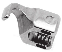 Left Laminar Chest Hook with Angled Leg, Model 832.701L