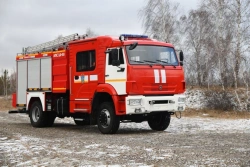Firefighting and Rescue Vehicle AПС-(0.5-3.0)-? Model 58812K43265 Modification 58812P on KAMAZ-43265-D5 Chassis