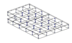 TV Stage with PVC Edging 22mm, Model TV-DSC-6.10.01