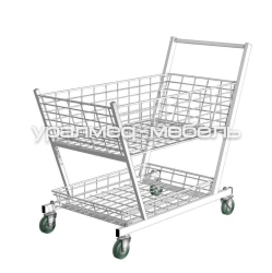 Universal Medical Trolley TB-2 for Linen Collection and Transport