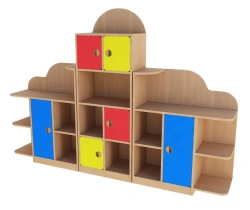 Bright and Colorful Children's Play Wall "Antoshka", Model 40017