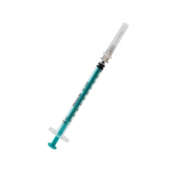 1ml Sterile Single-Use Insulin Syringe with Needle, Luer Type