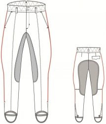 Wool Trousers for Cavalry Units of the Russian Interior Ministry