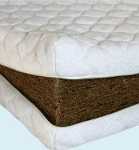 Non-Spring Mattress with Removable Cotton-Polyester Cover and Bi-Coconut Filling by Bagira