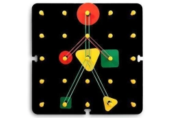 Geometric Playboard with Color Annotations for Children