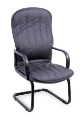 Diplomat Conference Chair - Non-Rotating Metal Base