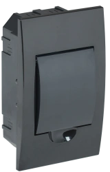 KREPTA 3 Plastic Enclosure MKP12-V-04-41-K02 IP41 Black IEK