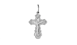 585 White Gold Pendant NП18-104-3 1.8g