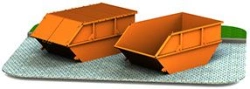 Waste Container TBO-8 for Bulk Trash Disposal