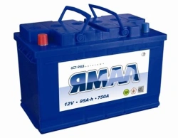 Lead Acid Starter Battery 12V for Internal Combustion Engines Yamal 6ST-95LB