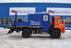 Mobile Workshop with Crane, Laboratory Mobile with Crane (Model: ANT 22-2, ANT 22-3, ANT 22-4, ANT 27-1, ANT 15-5T)