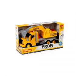 Profi Yellow Toy Excavator with Light and Sound (Model 86440)