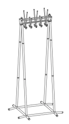 Floor Coat Rack "A-10