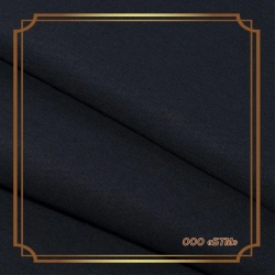 Black Cotton Fabric, 100% Cotton, Plain Weave, Article 26ВЧ