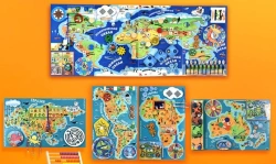 Educational Busy Board Set "Exploring the World" - OUR PLANET EARTH Series