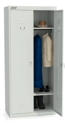 Metal Clothing Cabinet TM 12-80 According to GOST Standards