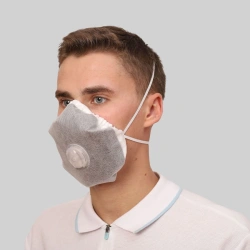Filtering Half Mask for Aerosol Protection Model MIRA 1012 AV FFP2 NR D