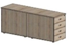 Double Side Cabinet KС.ТпоД-7.06 with Roller Guides