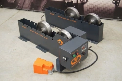 Roller Rotation Support with Step Adjustment OVRС-1 U3 with Control Cabinet and Remote