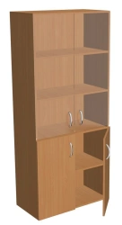 Combined Cabinet with Shelves, Model 6000-119