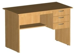 Teacher's Desk with Drawers for Supplies and TSO Section