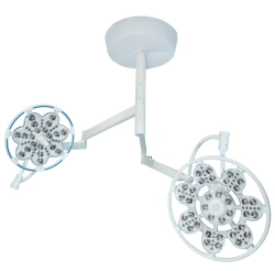 Surgical Ceiling Light with Emergency Power, Adjustable, Two-Block for Low Ceilings - EMLED 500/300 LT NP