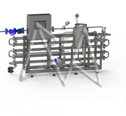 Tube Heat Exchangers for Rapid Heating and Pasteurization of Food Liquids P8-OUP, P8-OUT, P8-OLF-M, P8-OLF