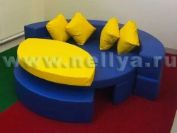 Soft Corner Sofa "Smile" - Nellya Model