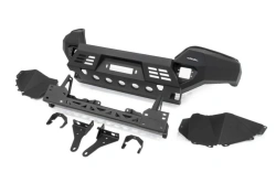 Black Bumper for Toyota Hilux (2018-2021) Without Lights + Mounting Kit