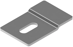 Console Cable Tray Bracket Fixer KU-FX 40x60mm Stainless Steel