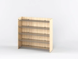 Children's Shoe Rack for Safe and Cozy Spaces, Model SStOb-03