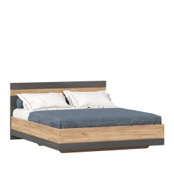 Fiji LD.659070.000 M 1600 Bed (Golden Oak/Anthracite)