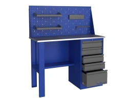 Metal Workbench Model No. 12 - Heavy-Duty Workshop Table