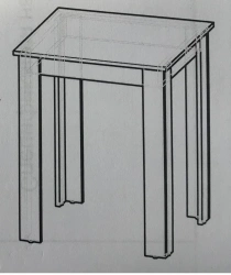 Eco Kitchen Table - Model EKO