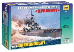 English Battleship Dreadnought Model Kit